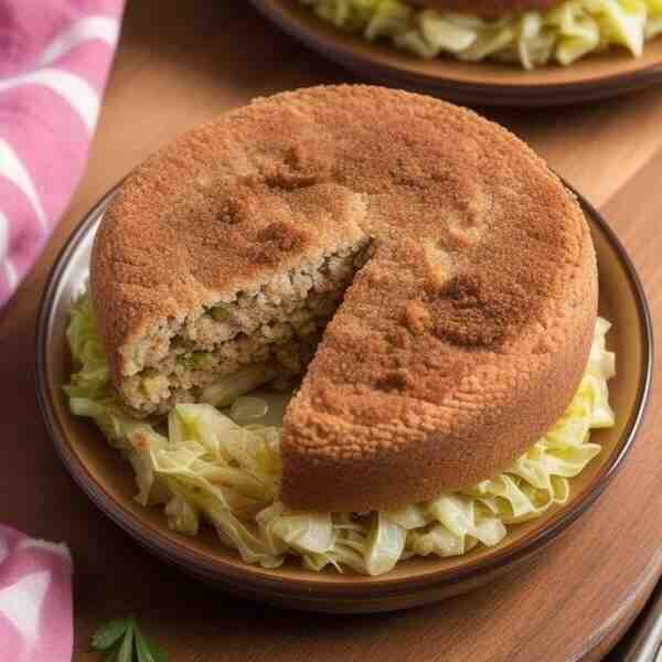 Тушеное мясо с капустой и картофелем